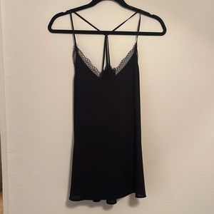 LOFT Black Blouse - Tank. Side L